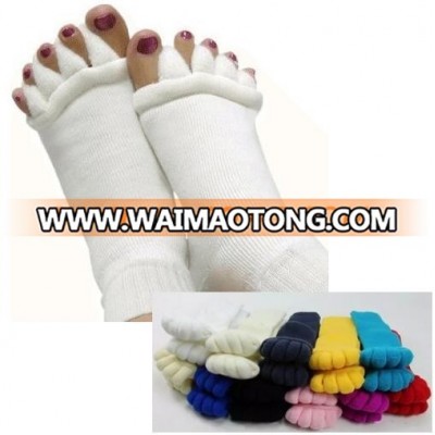 Five Toe Socks GYM Massage Separator Foot Pain Relief Soft Health Men Women Stretch Tendon Relieve Socks