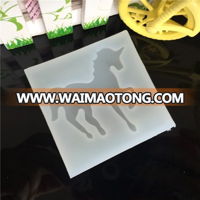 Mirror DIY Jewelry Accessories Crystal Pegasus Translucent Three Dimensional Silicone Mold