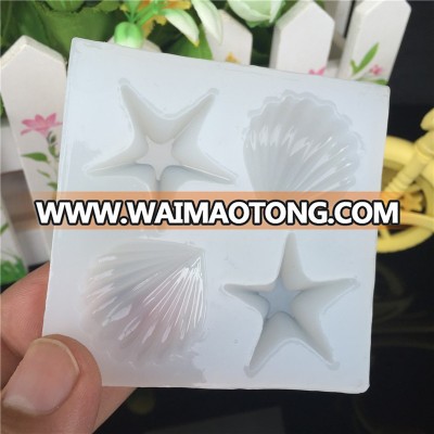 The Mirror Shell Pentapan Starfish Silicone Chocolate Jelly Creative Baking Pudding Mold