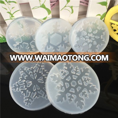 New Mirror 5 Optional Sizes Christmas Snowflake Handmade Accessories Tools UV Resin Mold