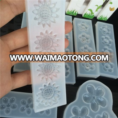 Hot Sale Mirror Optional 7 Cute Mini Nun Flower Sun UV Glue Silicone Mold